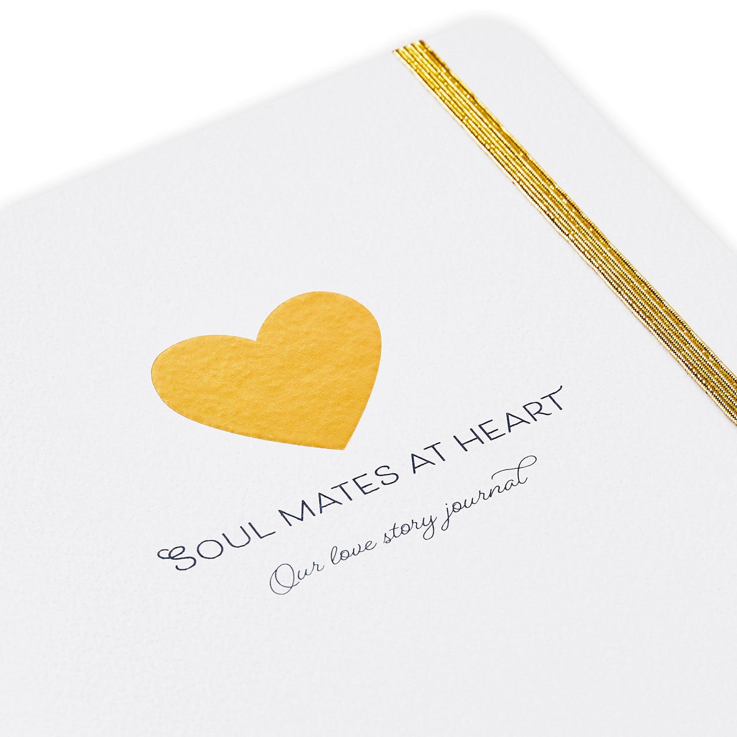 Soul Mates at Heart: Our Love Story Prompted Journal