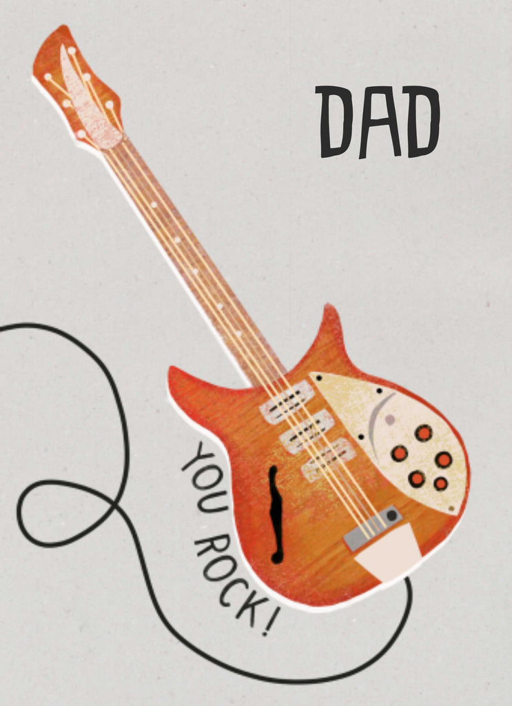 Dad Electric Rock Guitar Contemporary