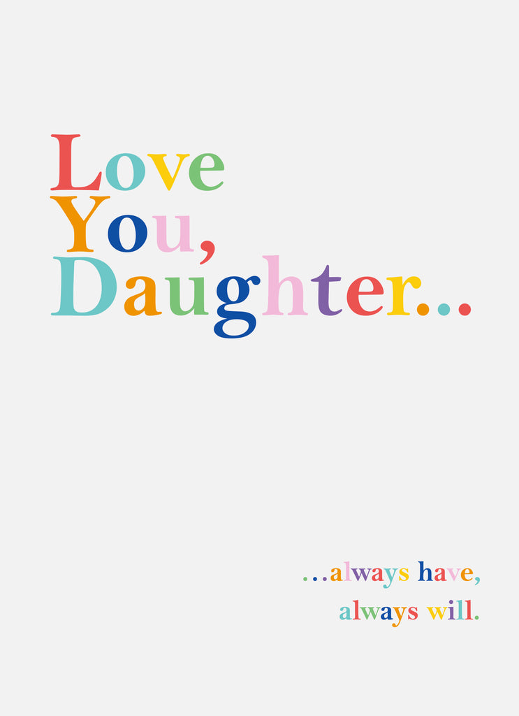 Daughter Love Contemporary