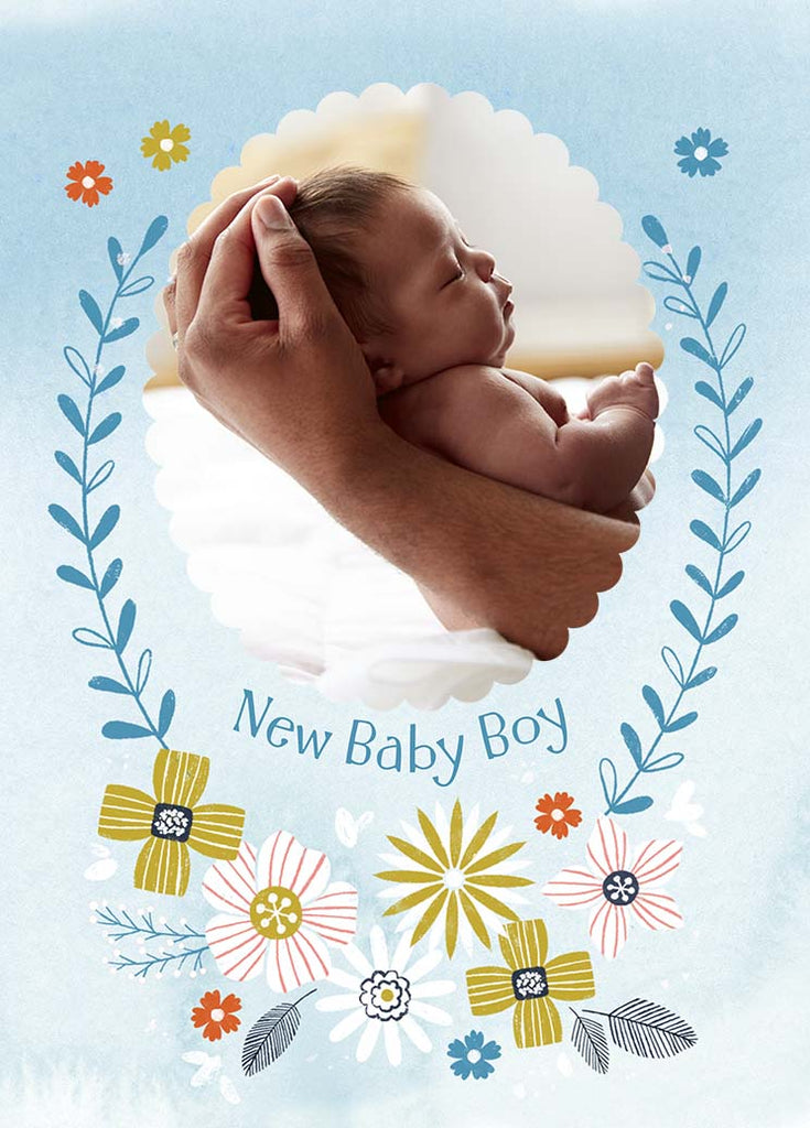 New Baby Boy Photo
