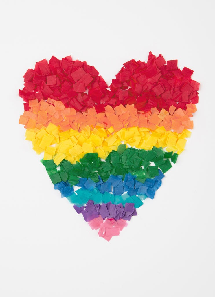 Rainbow Love Heart Gallery