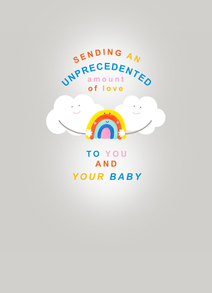 Baby Newborn Rainbow Clouds