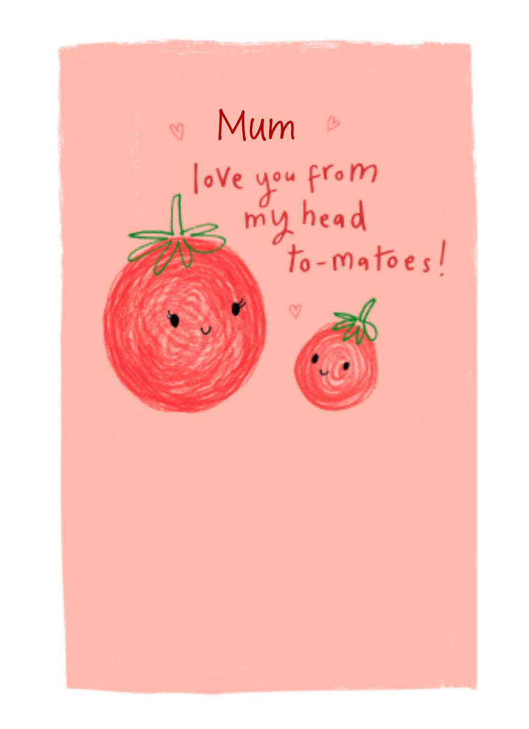 Cute Mum Tomato Heart
