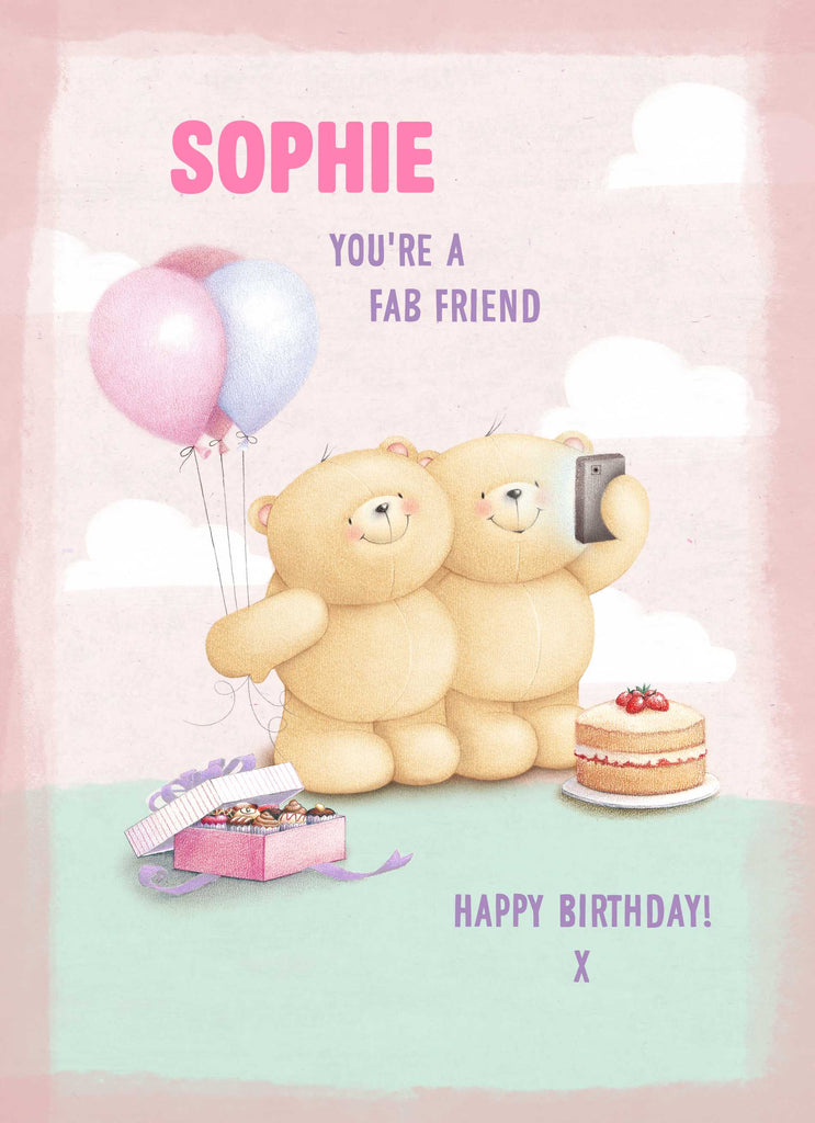 Cute Friend Birthday Teddy Bears
