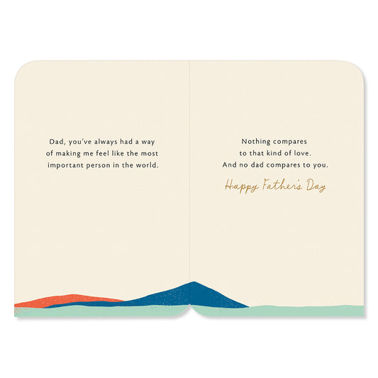 Hallmark Father's Day Card - Nothing Compares