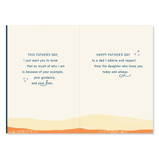 Hallmark Father's Day Card From Daughter - Guidance & Love