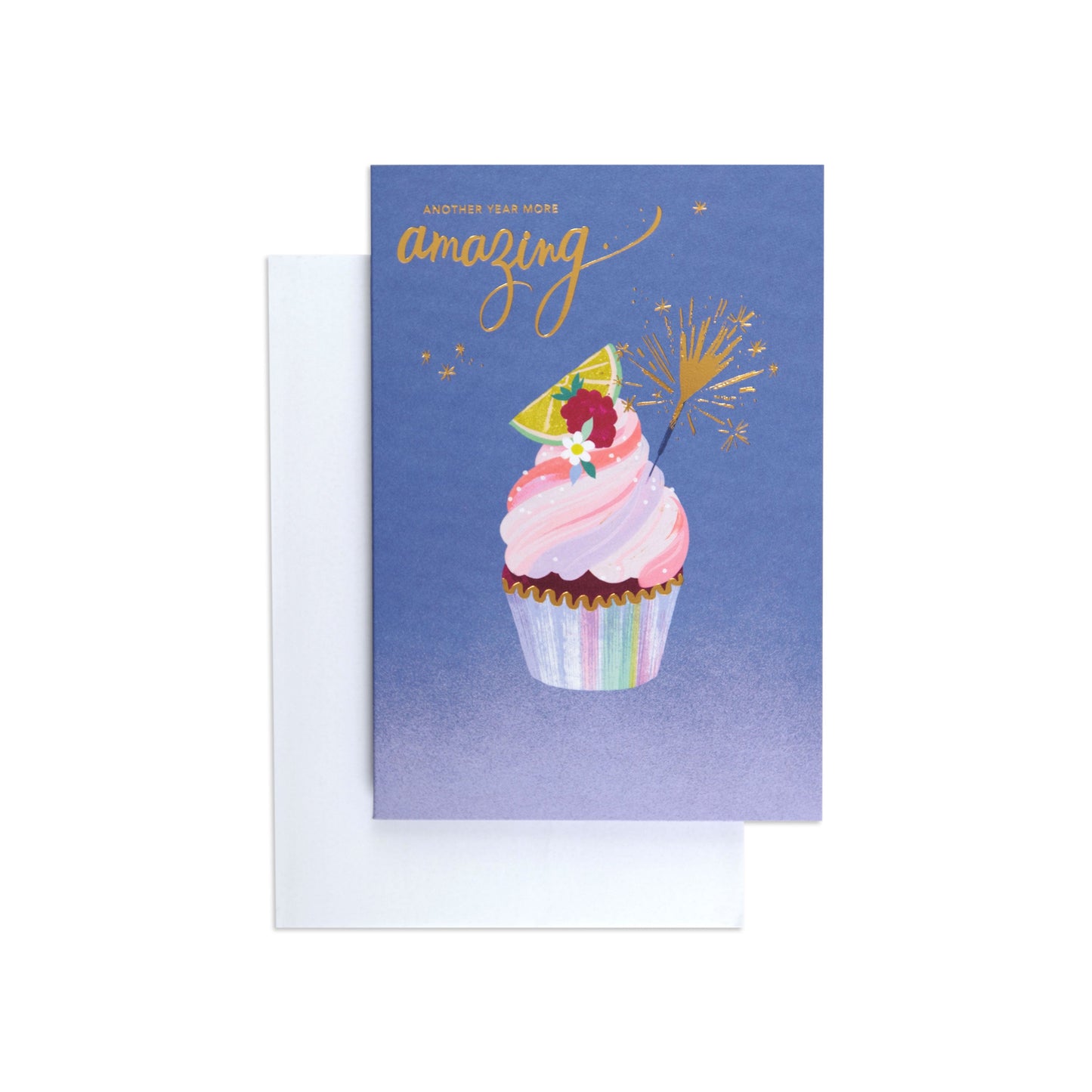 Another Year More Amazing Cupcake Birthday Card