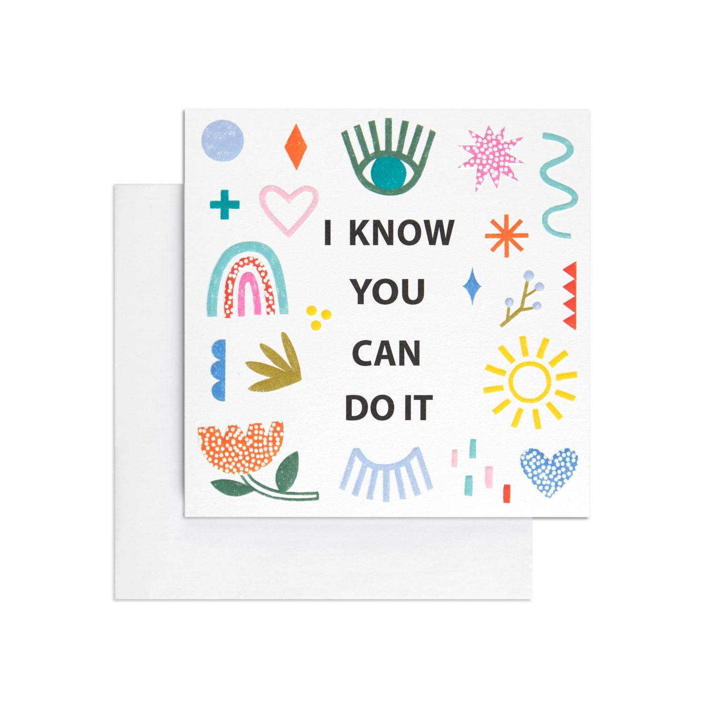 I Know You Can Do It Sweet Encouragement Blank Card