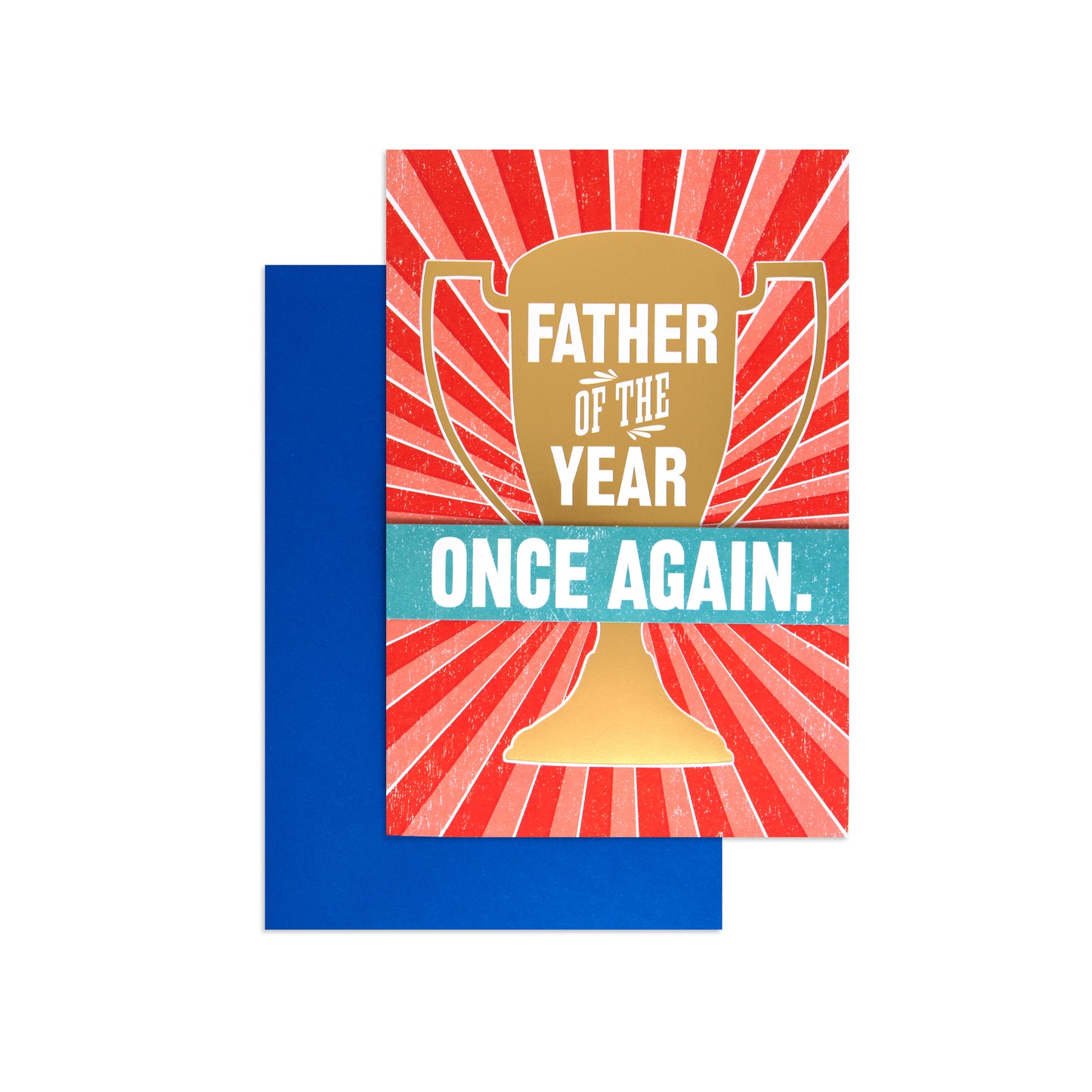 Hallmark Father's Day Card - "Father of the Year, Once Again"