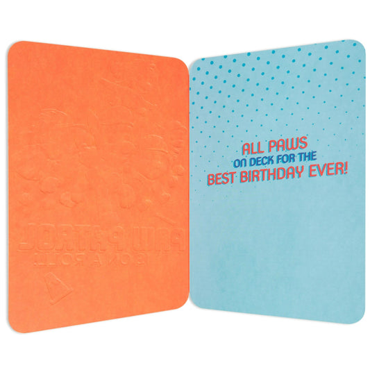 Paw Patrol On A Roll Fun Birthday Card