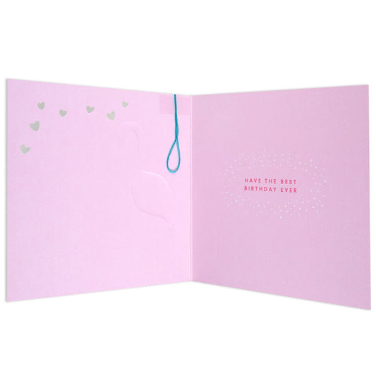 Fabulous Flamingo Bold Birthday Card for Auntie