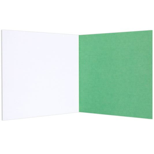 Green Cactus Blank Card