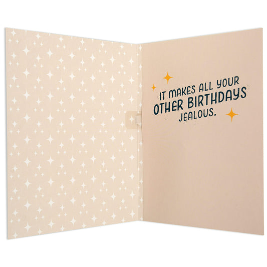 Happy Cake Fun Colourful Interactive Birthday Card