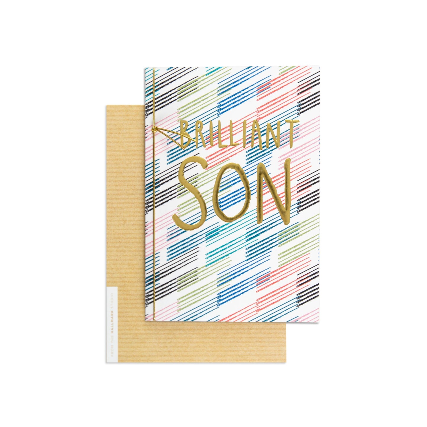 Brilliant Son Colourful Celebration Card