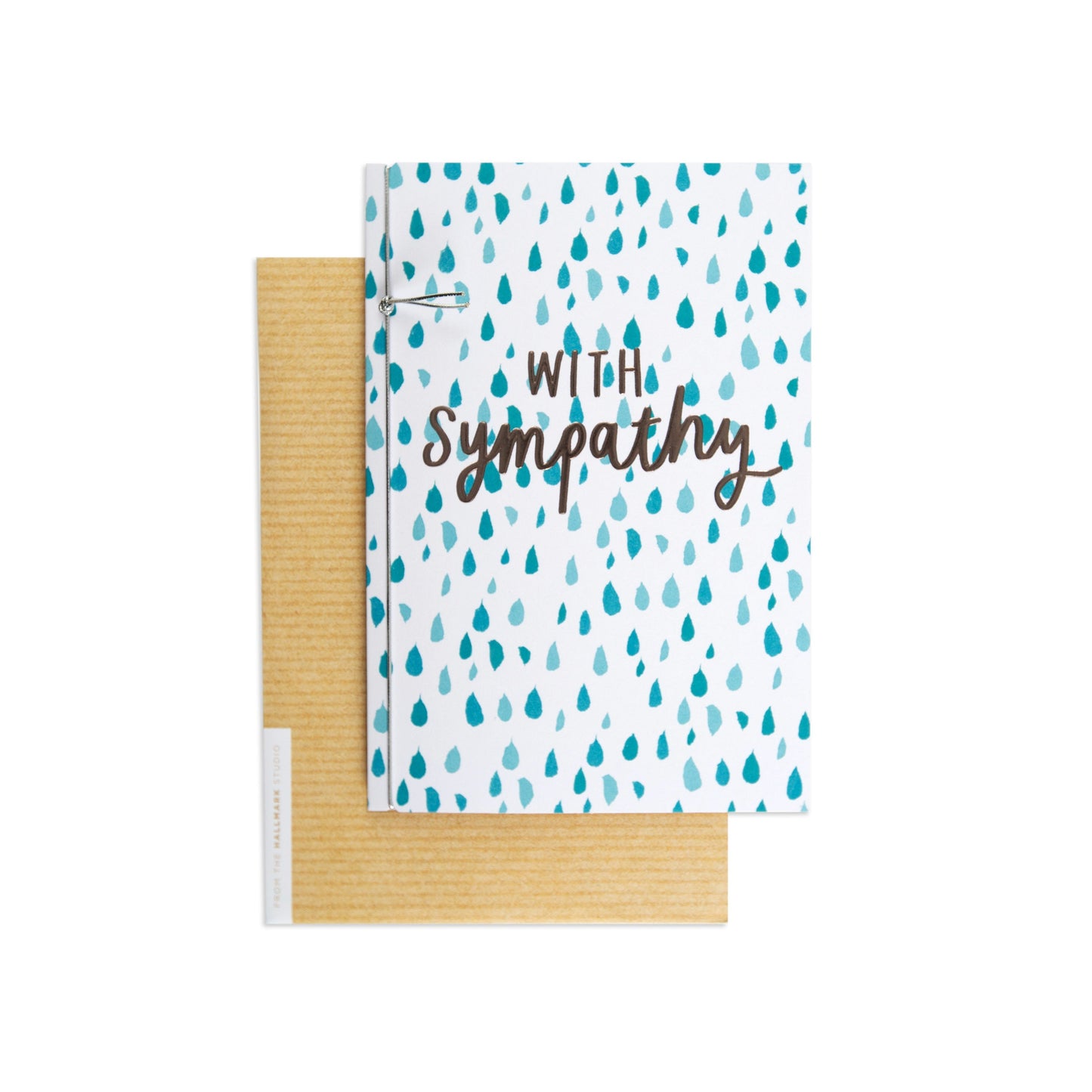 With Sympathy Vibrant Polka Dot Sympathy Card