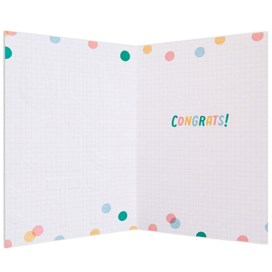 Little World Changers Congratulations Card for Kids - YOU DID IT!