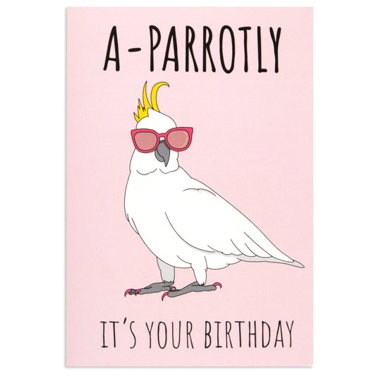 Australian Spirit Good On Ya Birthday Card - Cockatoo