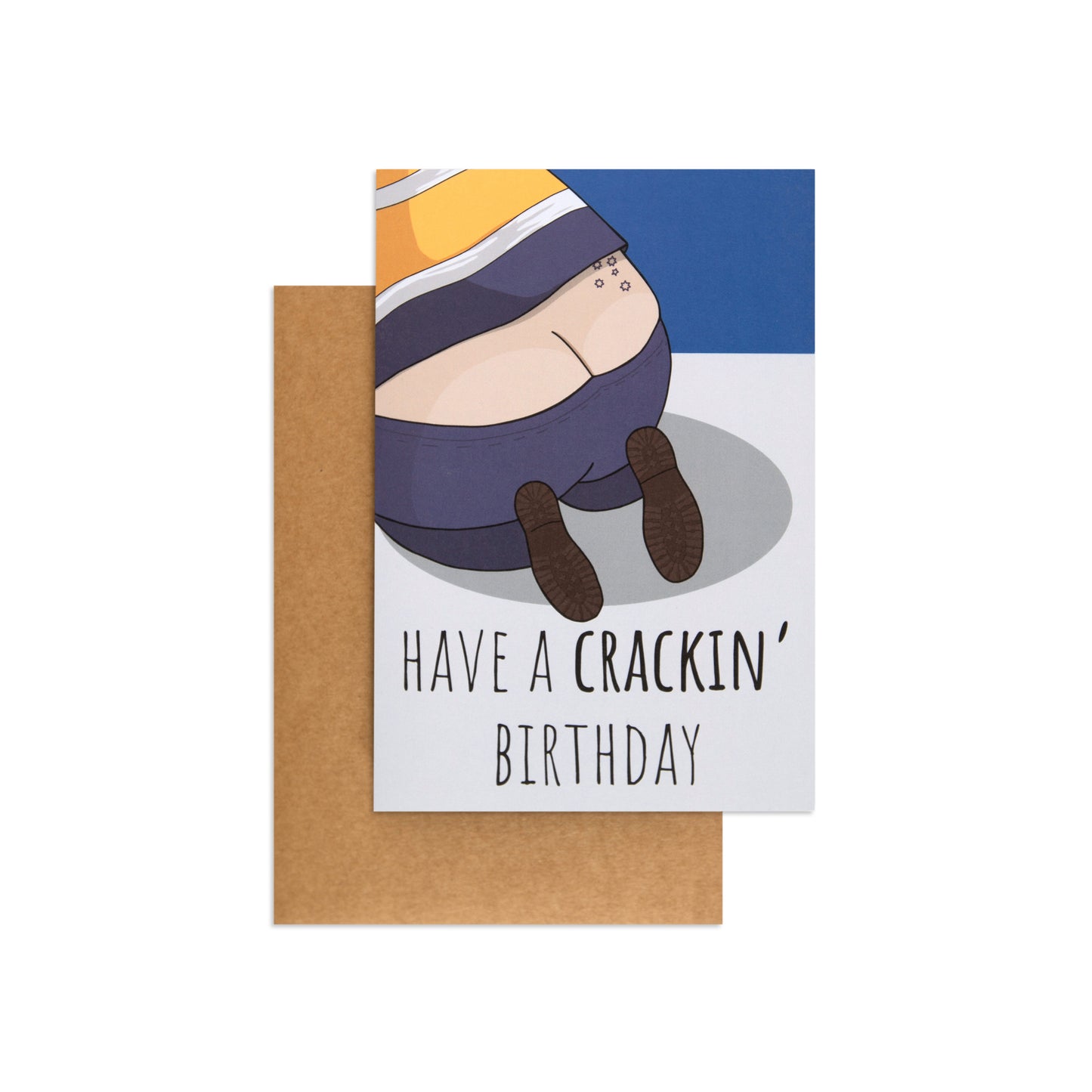 Australian Spirit Good On Ya Birthday Card - Butt Crack