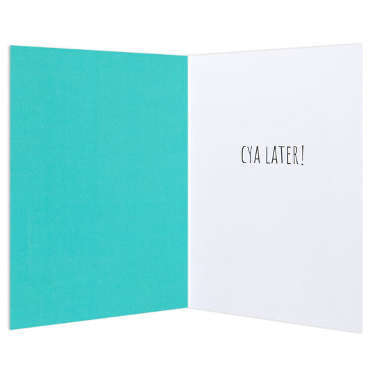 Australian Spirit Good On Ya Farewell Card - Wattle