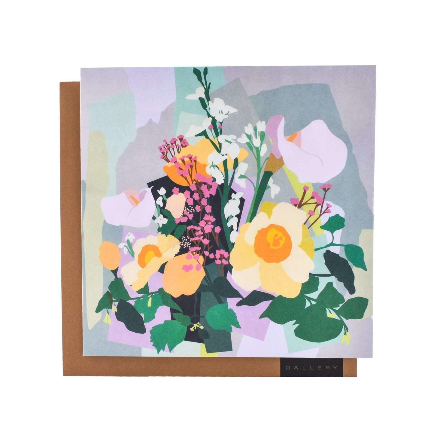 Bouquet by Leah Bartholomew Blank Card