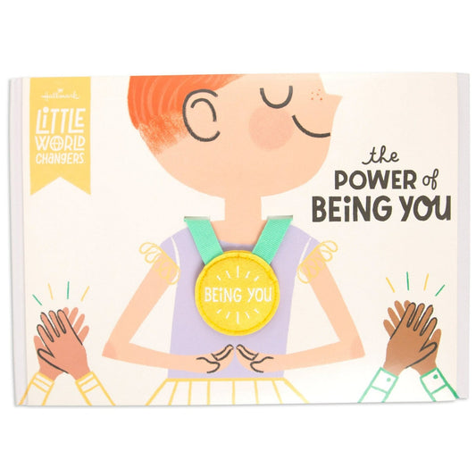 Little World Changers Book with Felt Medal - The Power of Being You