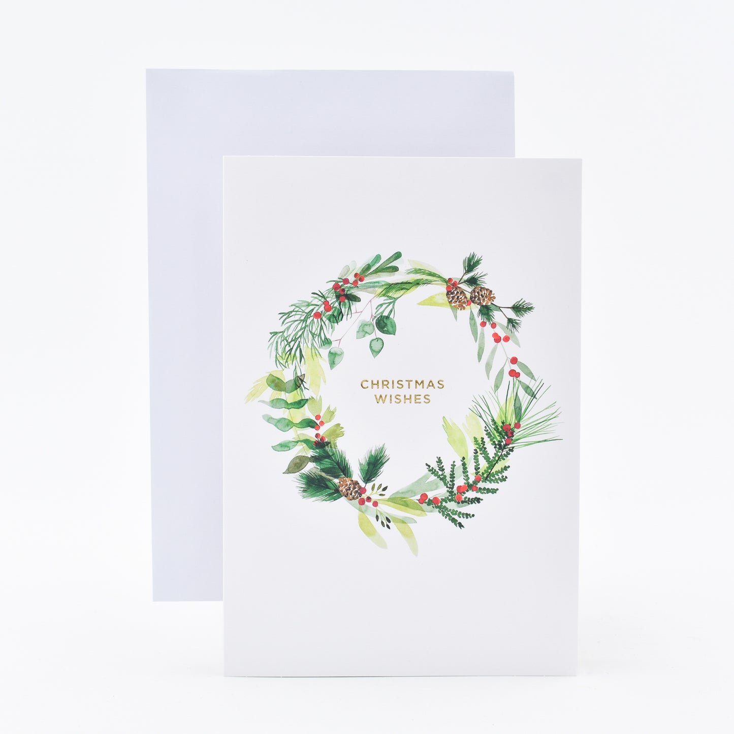 Hallmark Boxed Christmas Cards – Present and Wreath