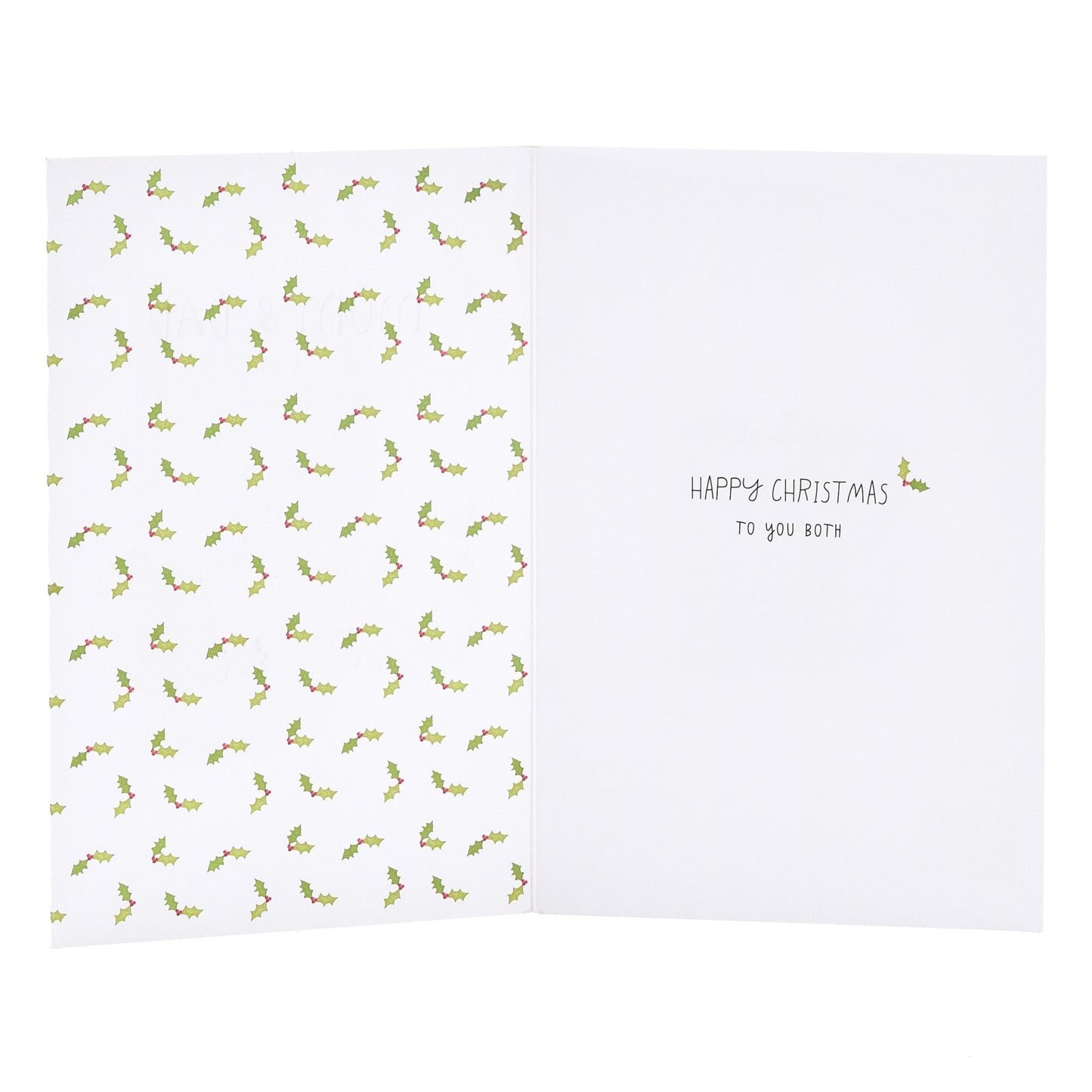 Hallmark Christmas Card For Mum & Dad - Brussels Sprouts