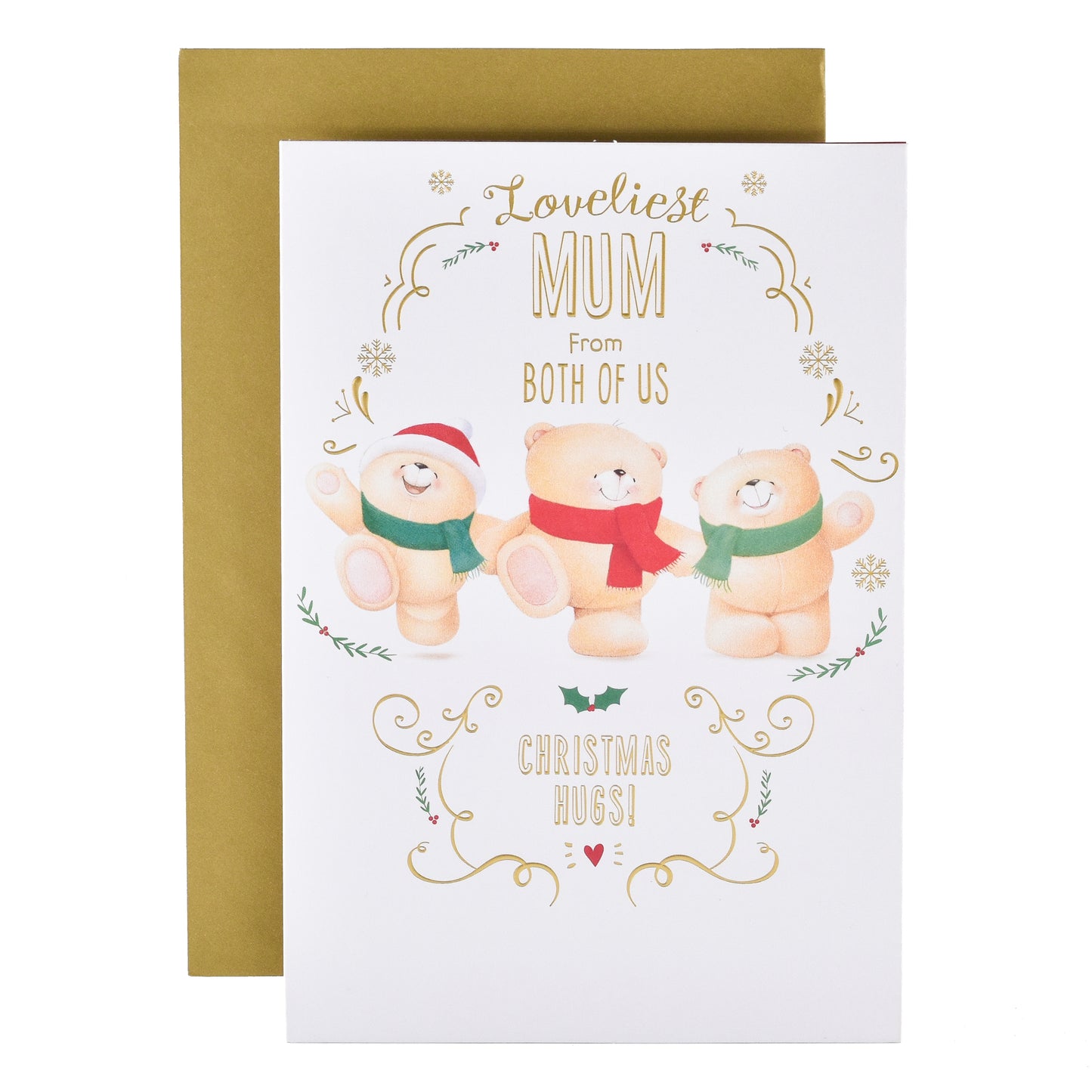 Hallmark Christmas Card For Mum - From Both Of Us