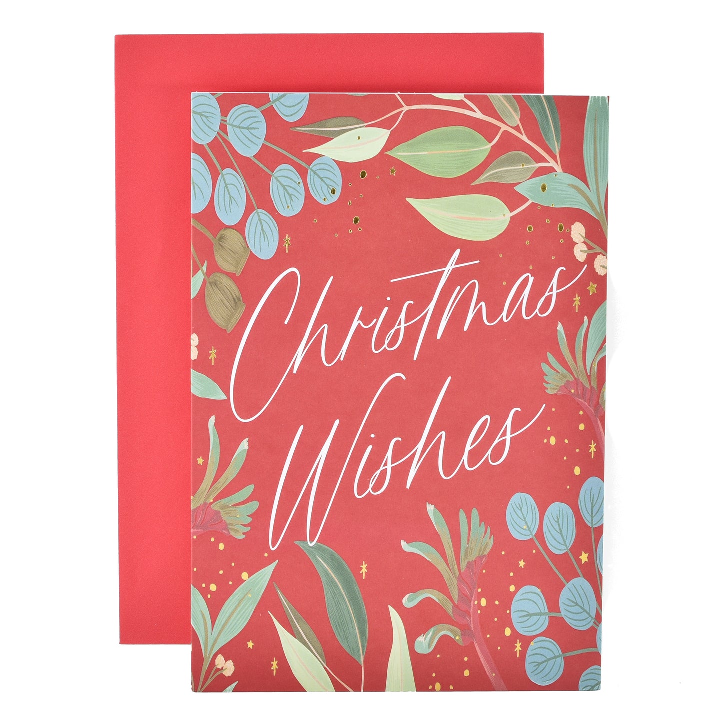 Hallmark Christmas Card - Festive Eucalyptus by Christie Williams