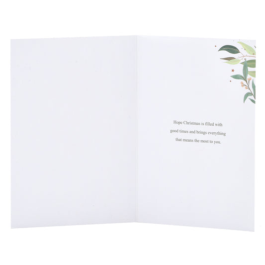 Hallmark Christmas Card - Festive Eucalyptus by Christie Williams