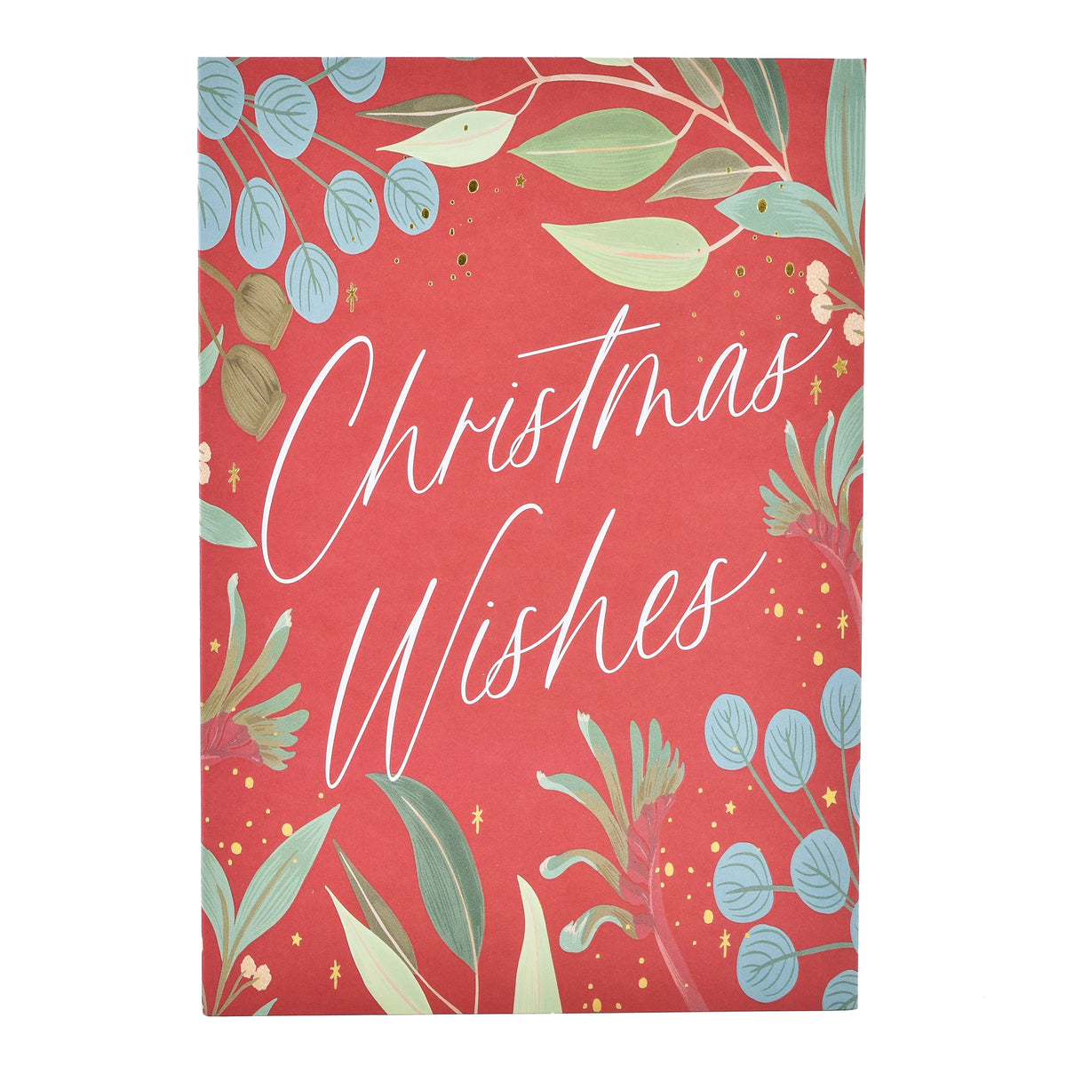 Hallmark Christmas Card Festive Eucalyptus by Christie Williams