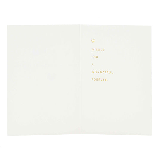 Signature Studio Engagement & Wedding Card - A Wonderful Forever