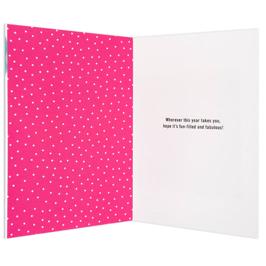 Tassel Balloon Cute Birthday Card