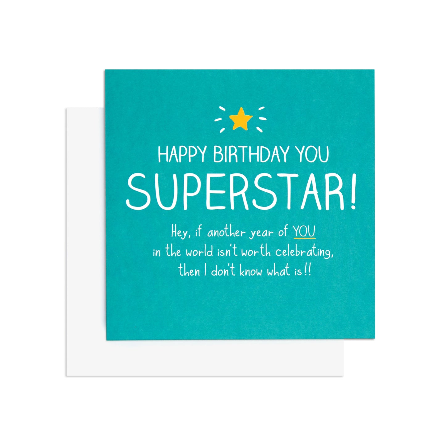 Superstar Cheerful Birthday Card