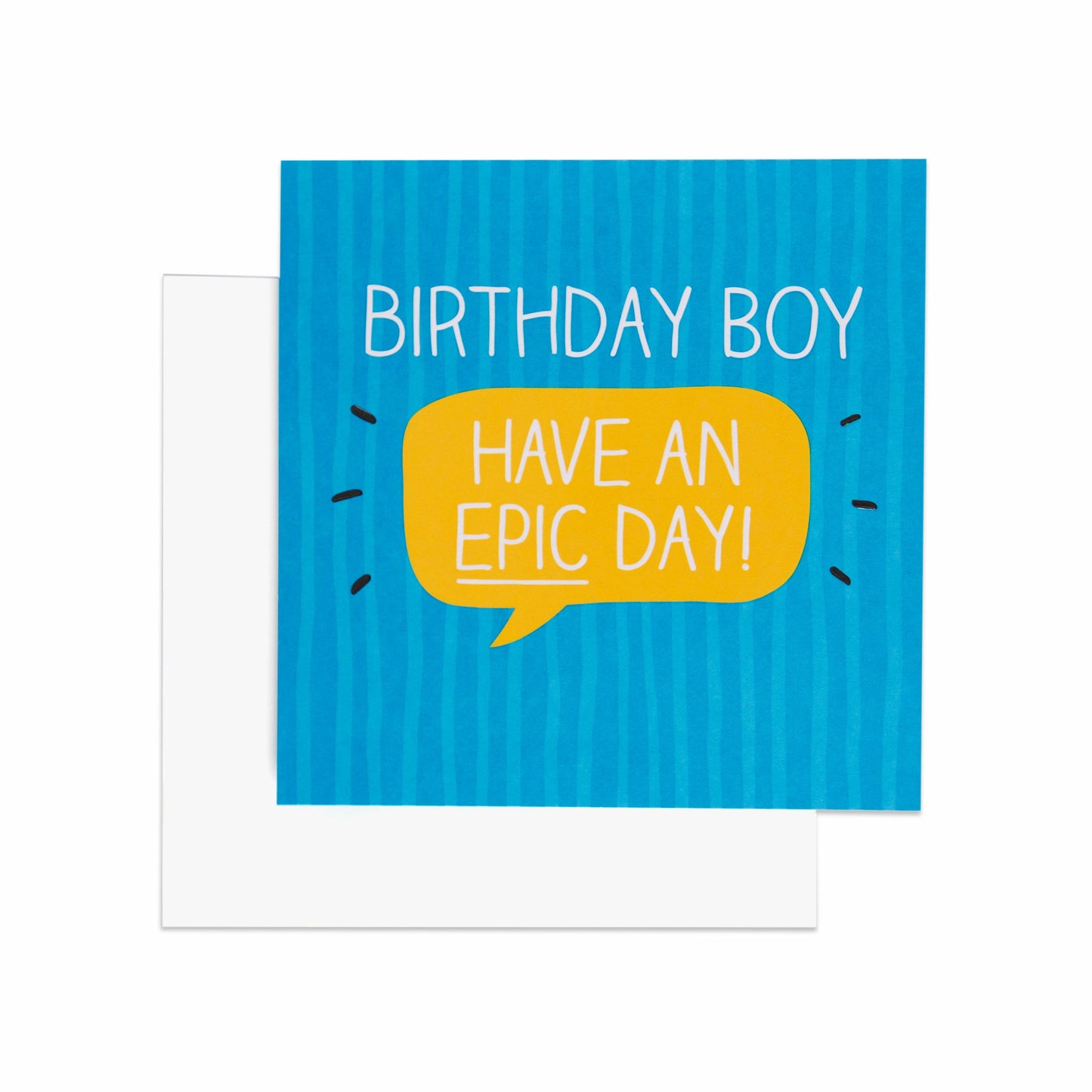 Epic Day Colourful Birthday Card for Boy