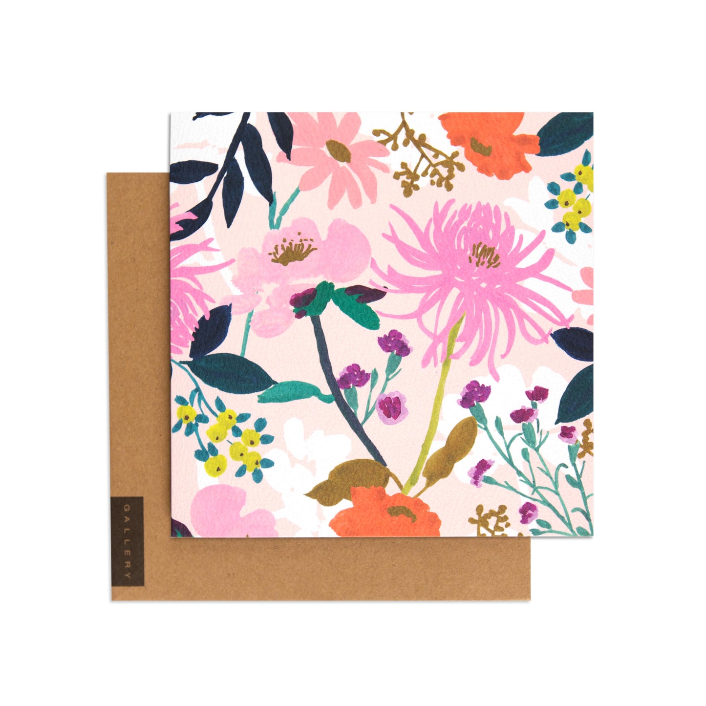Bright Beautiful Floral Blank Card