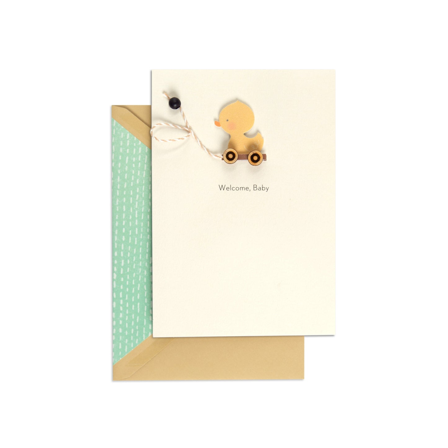 Duckling Baby Adorable Congratulations Card
