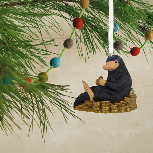 Fantastic Beasts and Where to Find Them Niffler With Coins - Hallmark Christmas Ornament