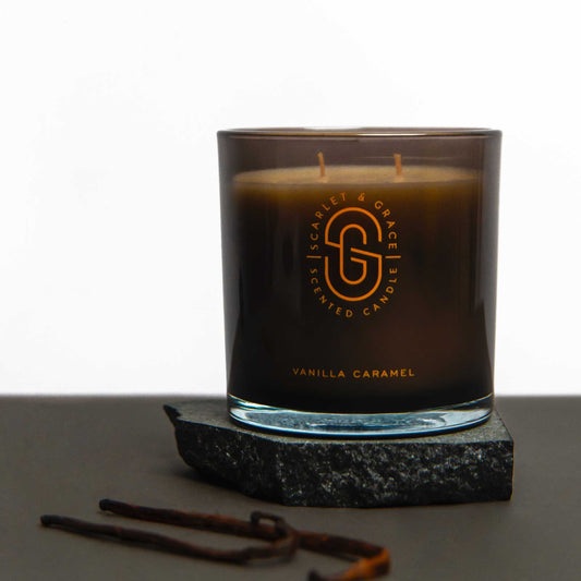 Vanilla Caramel - 380 gram Soy Wax Candle