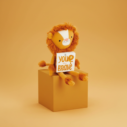 MopTops Lion Plush - You Are Brave