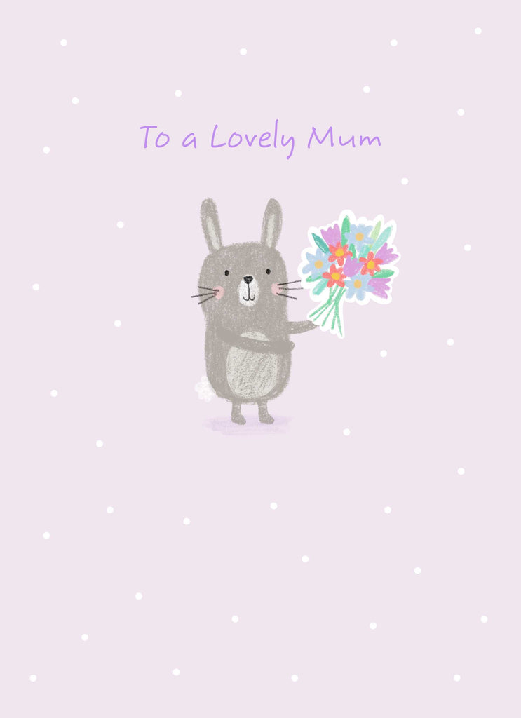 Cute Mum Bunny Bouquet Flowers