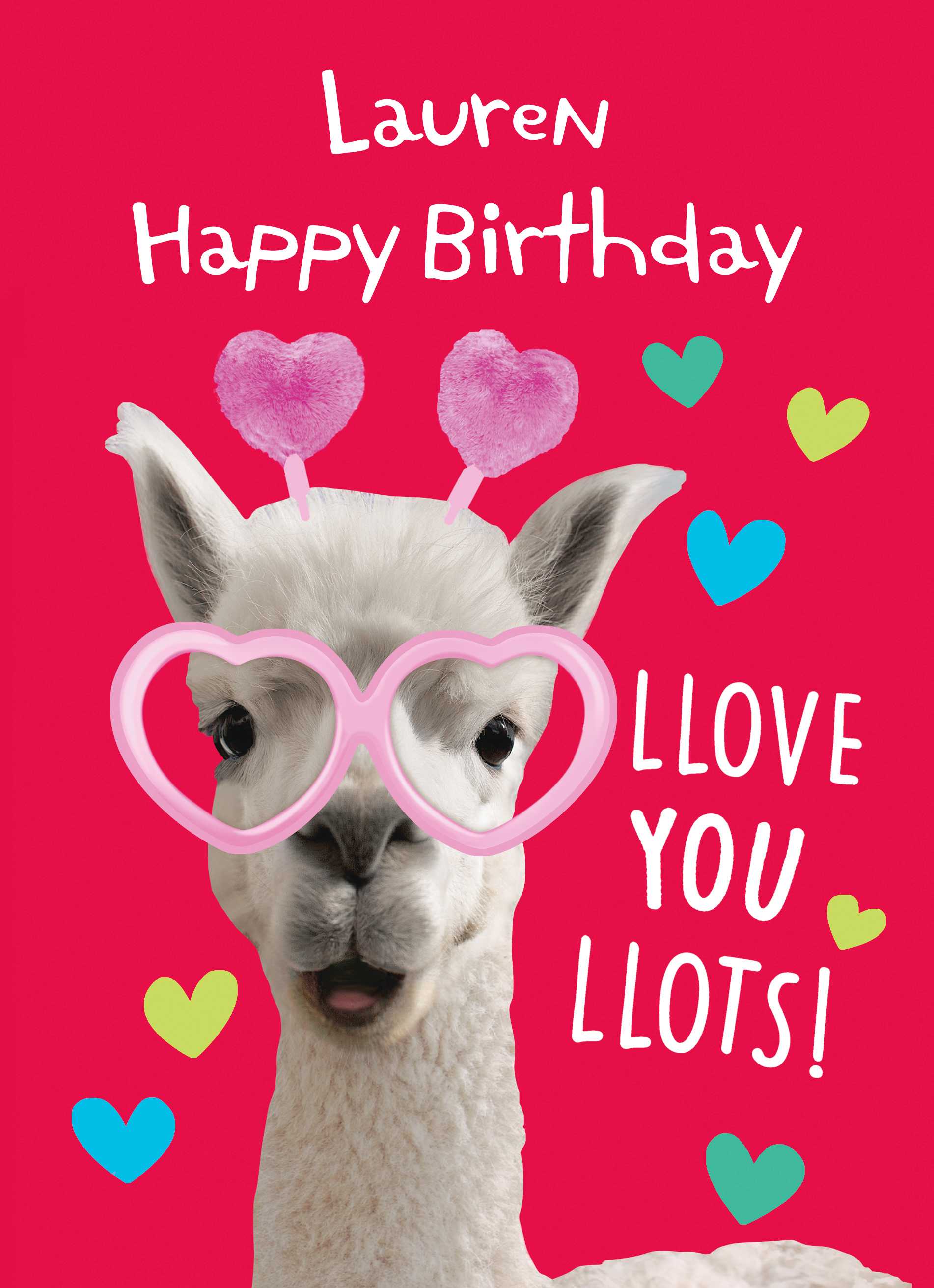 Funny Llama Love You Lots