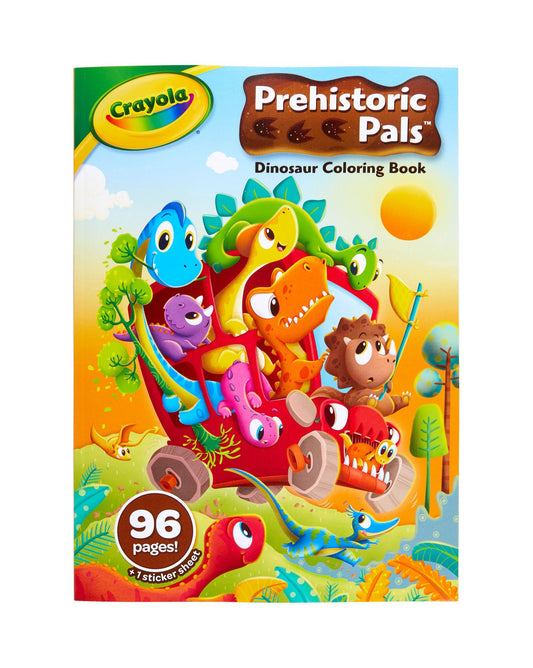 Crayola® 96pg Colouring Book - Prehistoric Pals