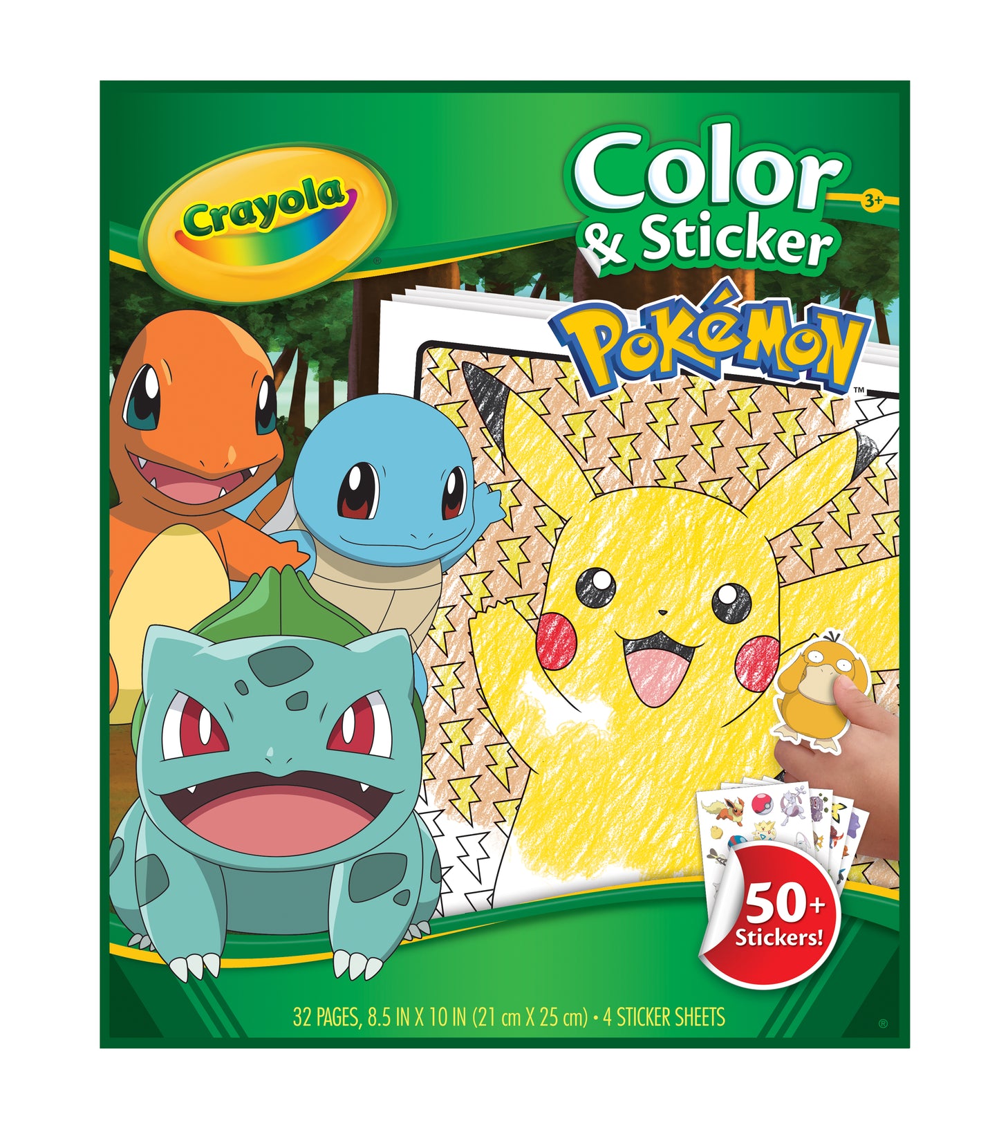 Crayola® Color & Sticker - Pokémon
