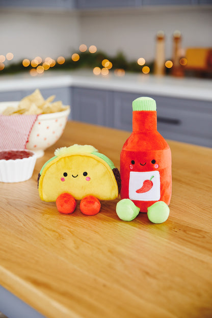 Taco and Hot Sauce Magnetic Plush – Better Together