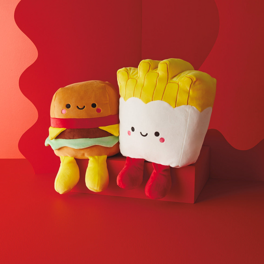 Burger and Fries Magnetic Plush (Extra Large) – Better Together