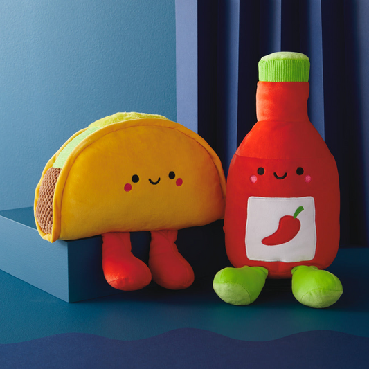 Taco and Hot Sauce Magnetic Plush (Extra Large) – Better Together
