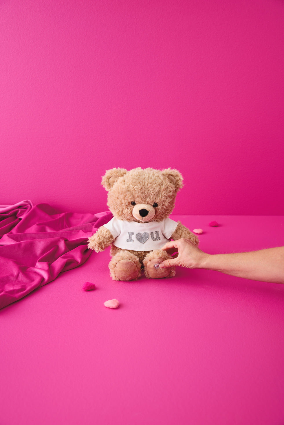 I Love You Bear Singing Stuffed Animal With Motion, 11''