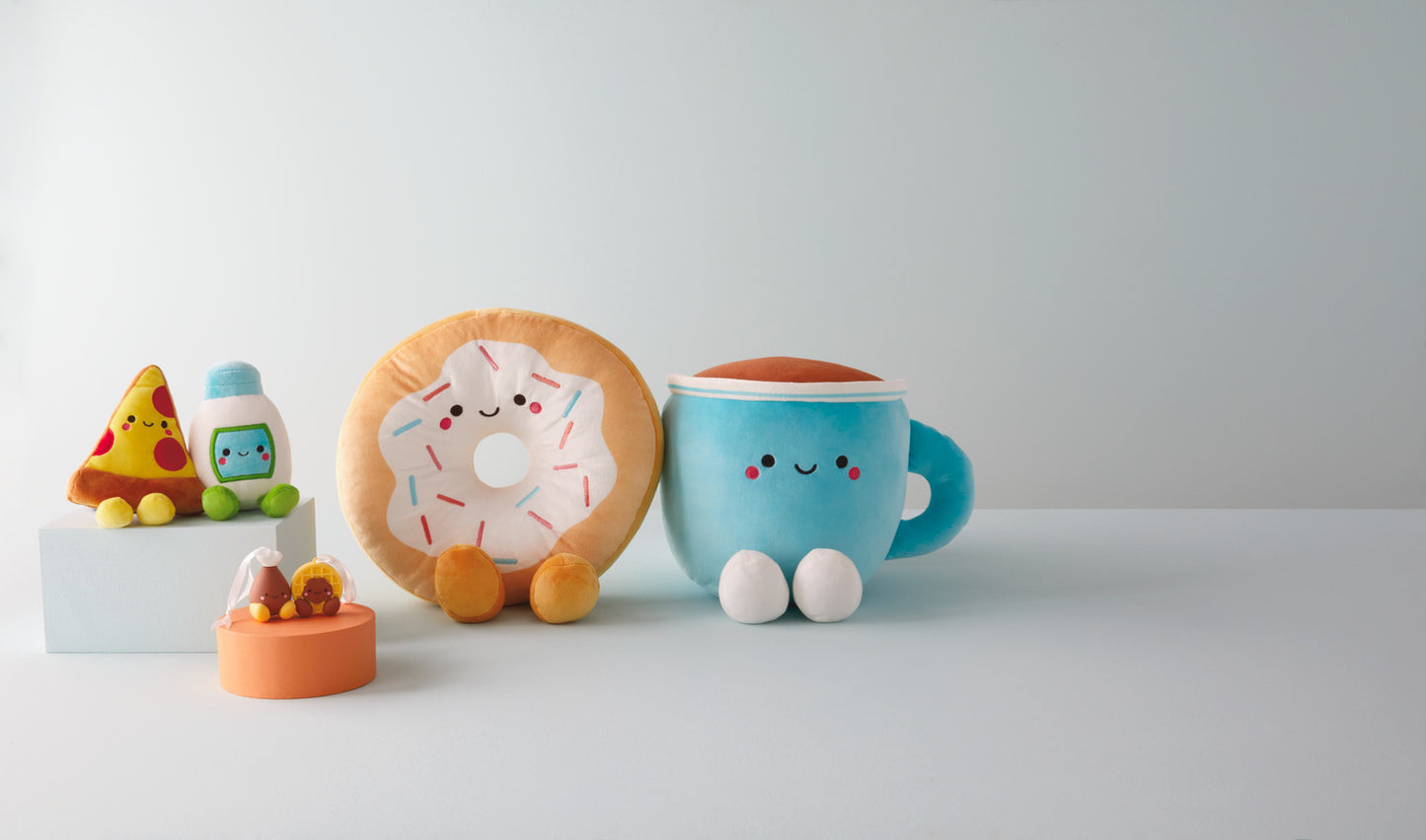 Donut and Coffee Magnetic Plush Pair (Extra Large) - Better Together
