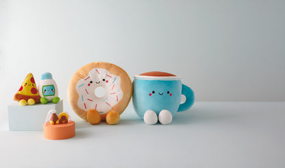 Donut and Coffee Magnetic Plush Pair (Extra Large) - Better Together